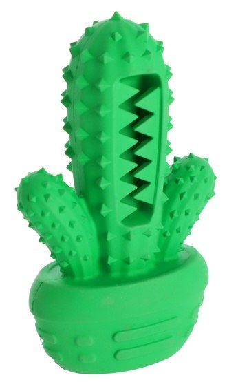 Dingo Dingo Zabawka dla psa - Twarda guma TPR - Kaktus 15cm