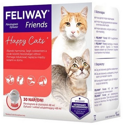 Feliway Feliway Friends - kocie feromony Zestaw Startowy (Dyfuzor+wkład)