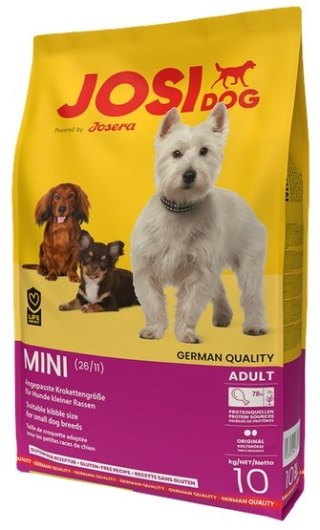 Josera Josera Pies JosiDog Mini 10kg