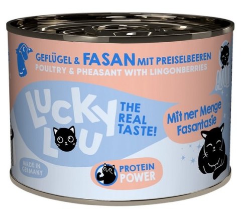 Lucky Lou Lucky Lou Lifestage Adult Drób i bażant puszka 200g