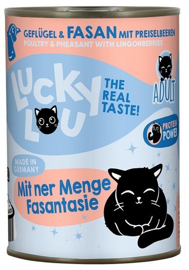 Lucky Lou Lucky Lou Lifestage Adult Drób i bażant puszka 400g