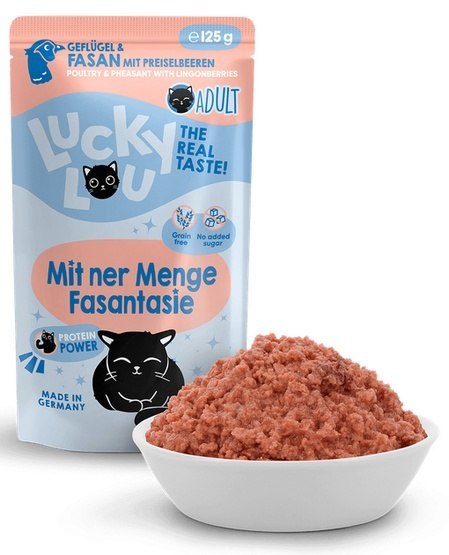 Lucky Lou Lucky Lou Lifestage Adult Drób i bażant saszetka 125g