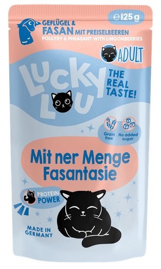 Lucky Lou Lucky Lou Lifestage Adult Drób i bażant saszetka 125g