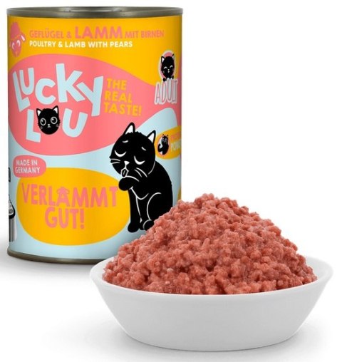 Lucky Lou Lucky Lou Lifestage Adult Drób i jagnięcina puszka 400g