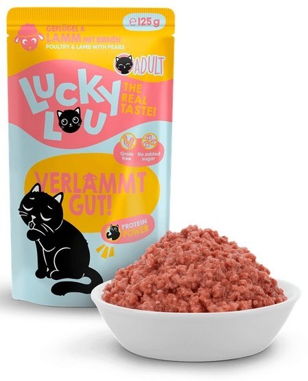 Lucky Lou Lucky Lou Lifestage Adult Drób i jagnięcina saszetka 125g