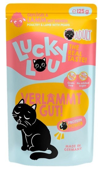 Lucky Lou Lucky Lou Lifestage Adult Drób i jagnięcina saszetka 125g