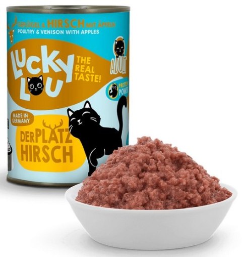 Lucky Lou Lucky Lou Lifestage Adult Drób i jeleń puszka 400g