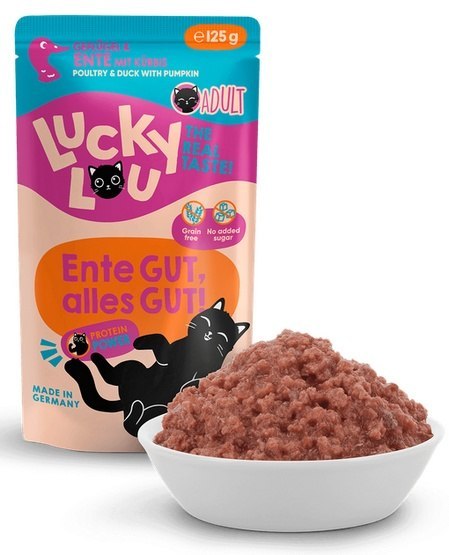 Lucky Lou Lucky Lou Lifestage Adult Drób i kaczka saszetka 125g