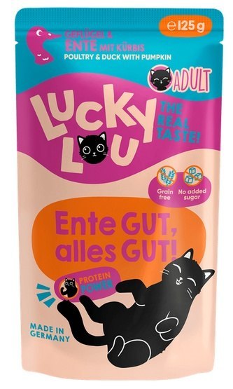 Lucky Lou Lucky Lou Lifestage Adult Drób i kaczka saszetka 125g