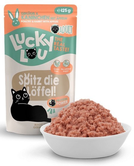 Lucky Lou Lucky Lou Lifestage Adult Drób i królik saszetka 125g