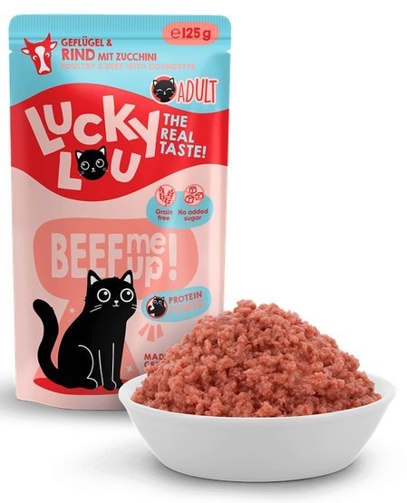 Lucky Lou Lucky Lou Lifestage Adult Drób i wołowina saszetka 125g