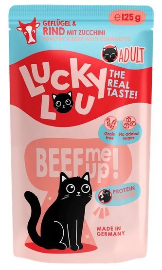 Lucky Lou Lucky Lou Lifestage Adult Drób i wołowina saszetka 125g