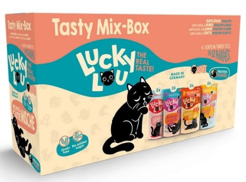 Lucky Lou Lucky Lou Lifestage Adult Tasty Mix-Box saszetki 12x125g
