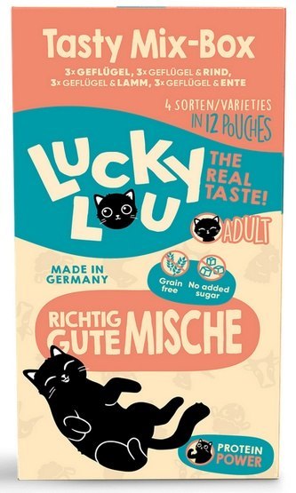 Lucky Lou Lucky Lou Lifestage Adult Tasty Mix-Box saszetki 12x125g