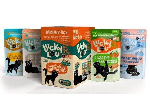 Lucky Lou Lucky Lou Lifestage Adult Wild Mix-Box saszetki 6x125g