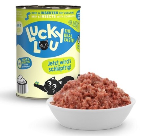 Lucky Lou Lucky Lou Lifestage Adult Wołowina i owady puszka 400g