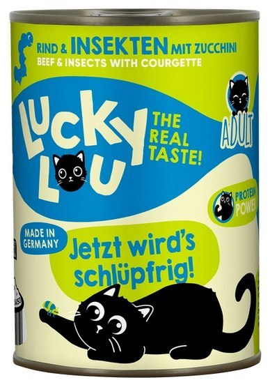 Lucky Lou Lucky Lou Lifestage Adult Wołowina i owady puszka 400g