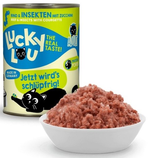 Lucky Lou Lucky Lou Lifestage Adult Wołowina i owady puszka 400g