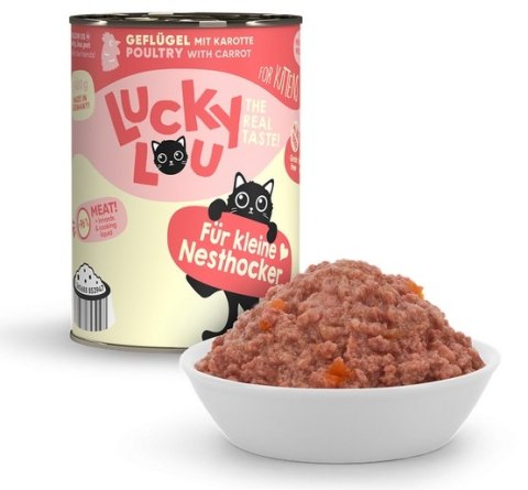 Lucky Lou Lucky Lou Lifestage Kitten Drób puszka 400g