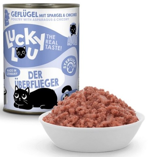 Lucky Lou Lucky Lou Lifestage Sterilized Drób puszka 400g