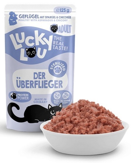 Lucky Lou Lucky Lou Lifestage Sterilized Drób saszetka 125g