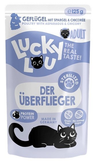 Lucky Lou Lucky Lou Lifestage Sterilized Drób saszetka 125g