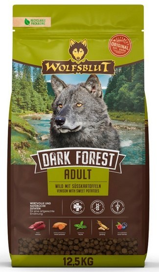 Wolfsblut Wolfsblut Dog Dark Forest Adult - dziczyzna i bataty 12,5kg