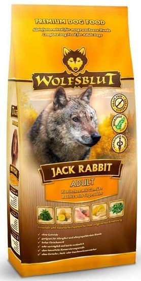 Wolfsblut Wolfsblut Dog Jack Rabbit Adult - królik i ziemniaki 12,5kg
